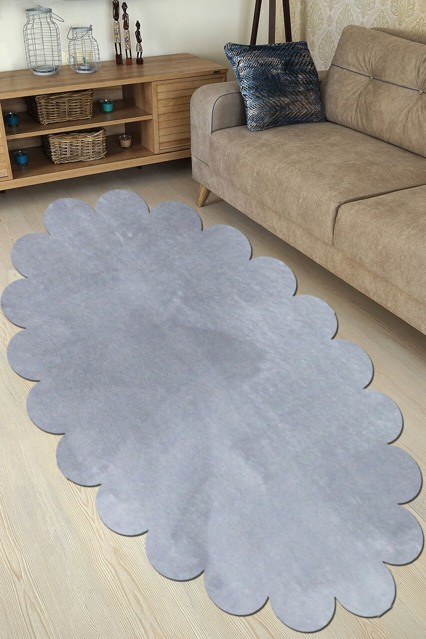 Covor, Ellipse Daisy, 80x120 cm, Gri deschis - imagine 4